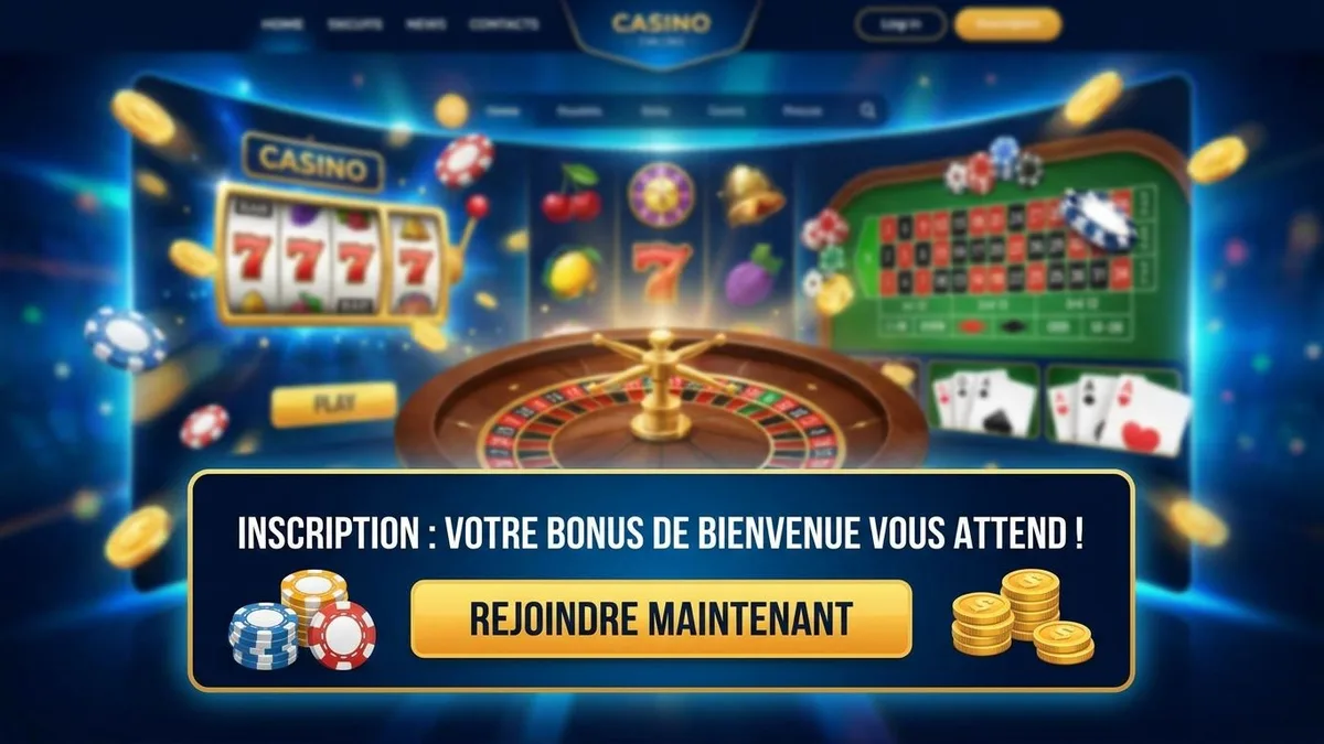 Inscription avec bonus